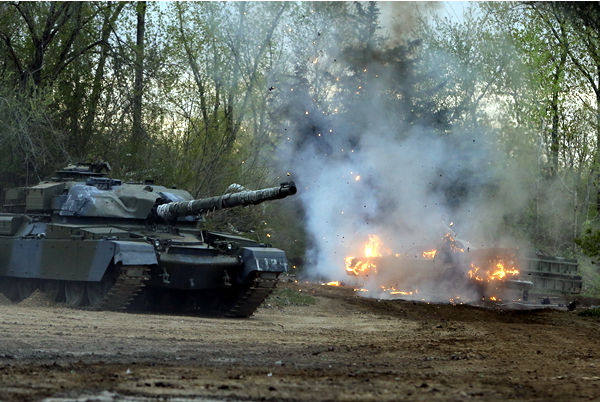 Tankathlon: filming World of Tanks Tank Video