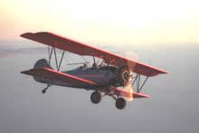 travel air biplane