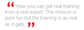 Get real training from a real expert