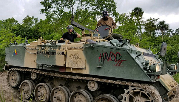 Drive a tank in Florida