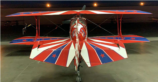 Pitts S-2C for California sky thrills, aerobatics, upset training, bush pilot flying and special event flyovers