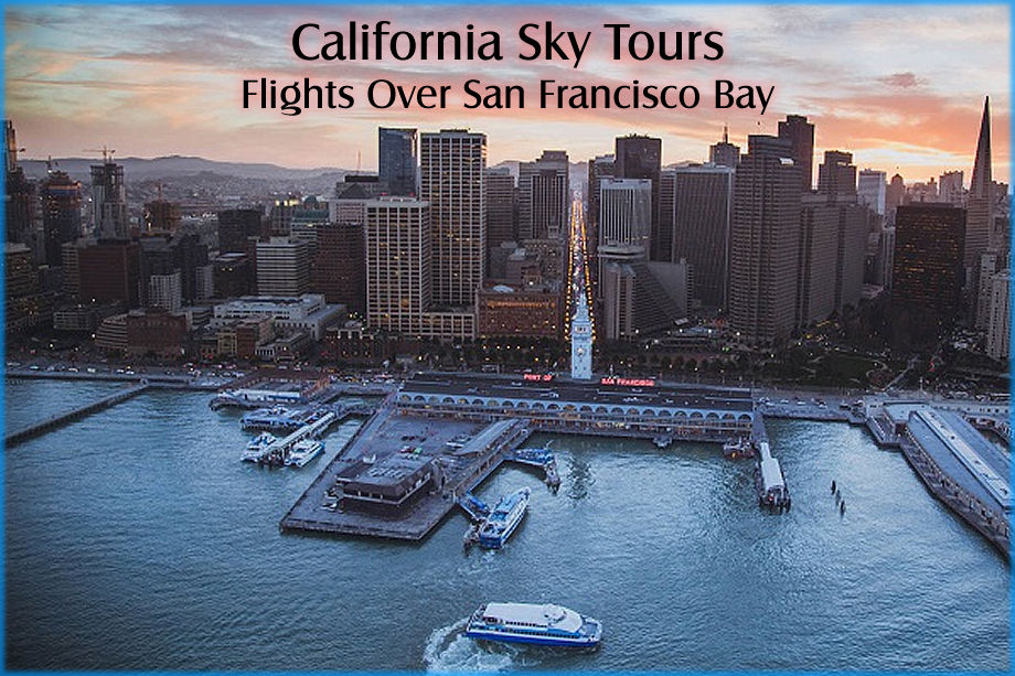 California Sky Tours scenic flights over San Francisco Bay