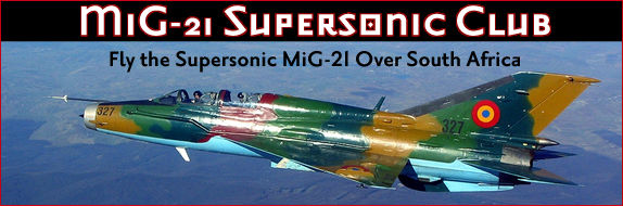 Fly a fighter jet over South Africa: MiG021 Supersonic Club