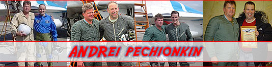 Andrey Pechionkin Russian Test Pilot