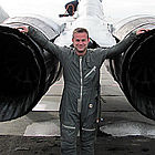 Mikkel flew a MiG-29 to the edge of space on Monday, October 11, 2010.