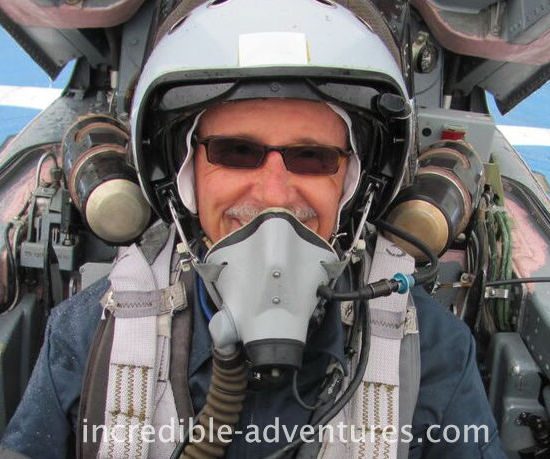 Robert flew a MiG-29 in Russia with Incredible Adventures and pilot Yuri Polyakov.