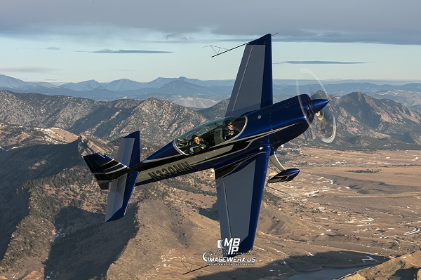 Aerobatic flights over Denver Colorado