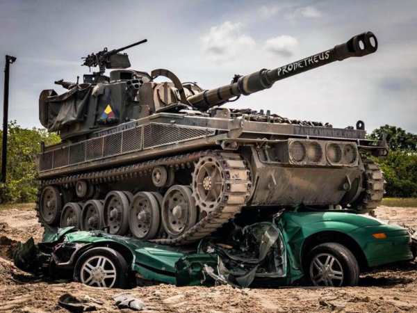 Drive a tank in Orlando Florida