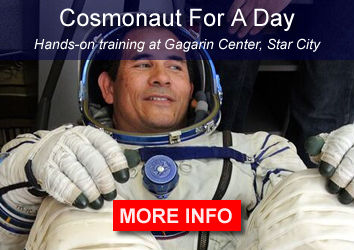 Cosmonaut for a Day hands-on training at Yuri Gagarin Cosmonaut Training Center, Star city, Russia