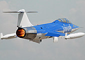 Suborbital space flight training in the F-104 Starfighter