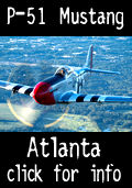 Fly the P-51 Mustant over Atlanta