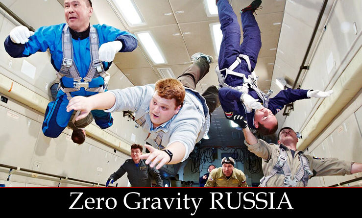 Experience zero gravity in Russia